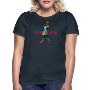 T-shirt Femme de Tête - thqa - marine