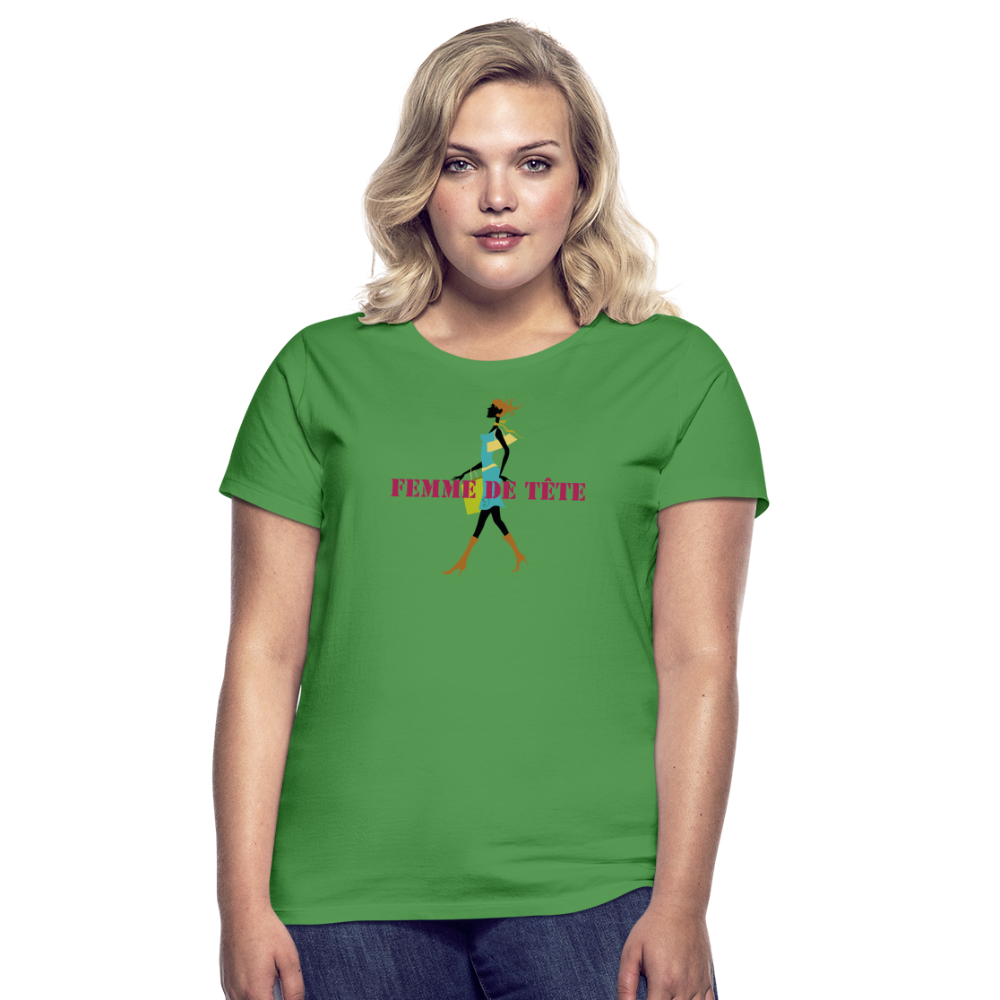 T-shirt Femme de Tête - thqa - vert