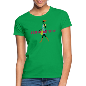 T-shirt Femme de Tête - thqa - vert