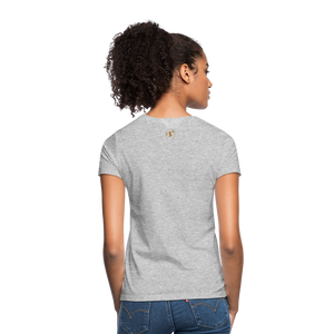 T-shirt Femme de Tête Gold -thqa - gris chiné