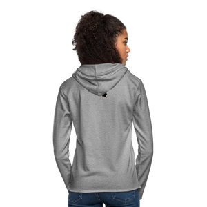 Sweat-shirt à capuche léger unisexe ML RDC - gris chiné