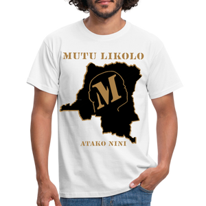 T-shirt Mulu Likolo classique - blanc