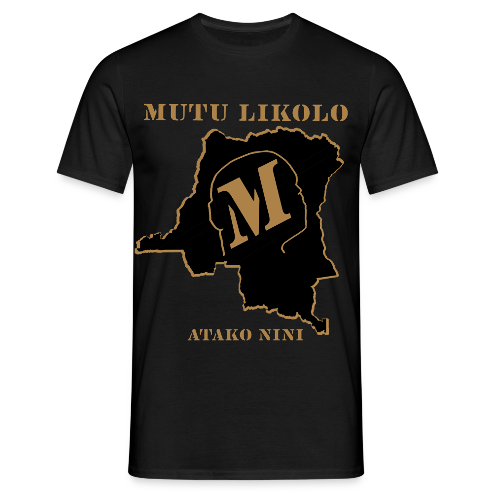 T-shirt Mulu Likolo classique - noir