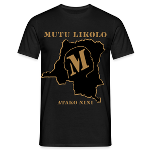 T-shirt Mulu Likolo classique - noir