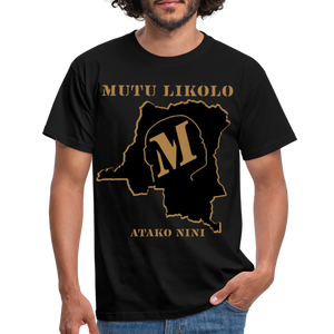 T-shirt Mulu Likolo classique - noir