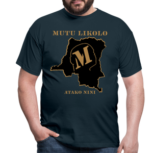 T-shirt Mulu Likolo classique - marine