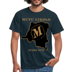 T-shirt Mulu Likolo classique - marine