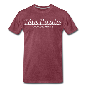 TH Men’s Premium T-Shirt - heather burgundy