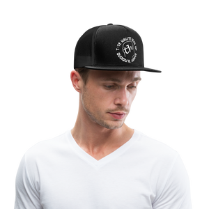 t^te haute Trucker Cap - noir/noir