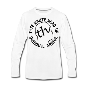 TH T-shirt manches longues Premium Homme for goma - blanc