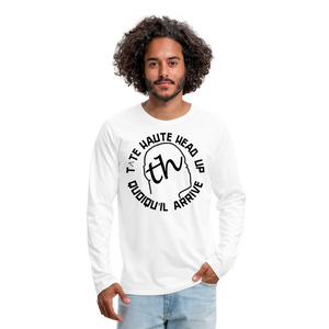 TH T-shirt manches longues Premium Homme for goma - blanc