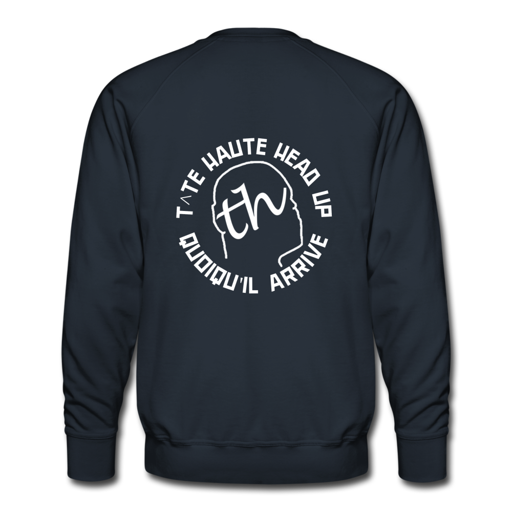 TH Sweat ras-du-cou Premium Homme - marine