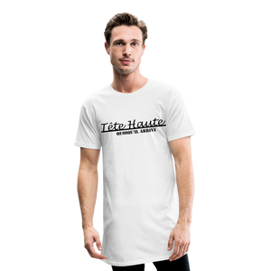 TH T-shirt long Homme FB - blanc