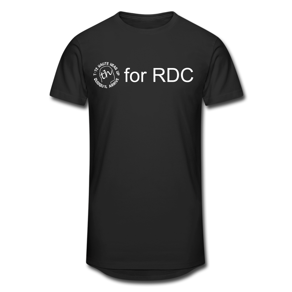 TH T-shirt long Homme for RDC - noir