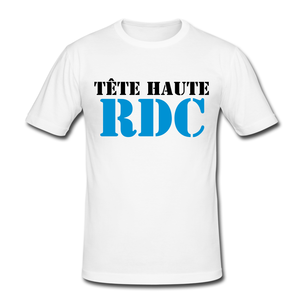 TH T-shirt Gildan épais homme RDC - blanc