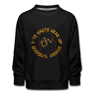 TH Sweat ras-du-cou Premium Enfant GOLD - noir