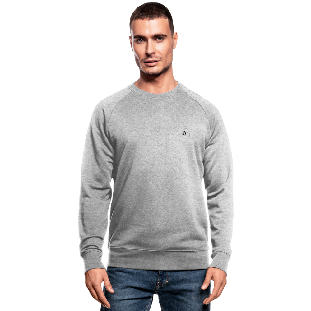 TH Sweat-shirt bio Stanley & Stella Homme BLACK - gris chiné