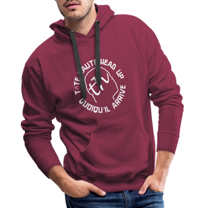 TH Sweat-shirt à capuche Premium pour hommes 1 - bordeaux