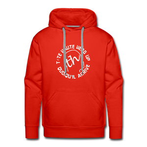 TH Sweat-shirt à capuche Premium pour hommes 1 - rouge