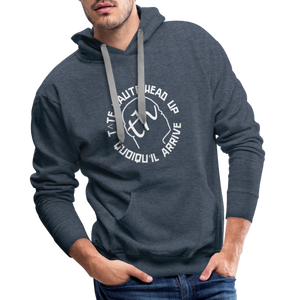 TH Sweat-shirt à capuche Premium pour hommes 1 - bleu jeans