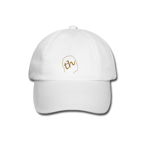 TH Baseball Cap THLOG GOLD - blanc/blanc