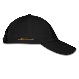 TH Baseball Cap THLOG GOLD - noir/noir