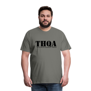 THQA T-shirt Premium Homme BLK - asphalte