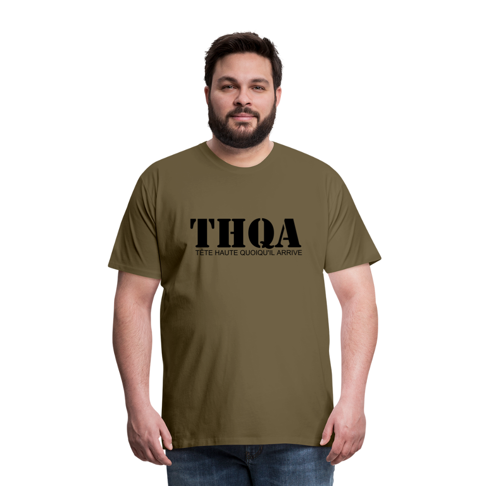 THQA T-shirt Premium Homme BLK - kaki