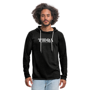 TH Sweat-shirt à capuche léger unisexe wt - charbon