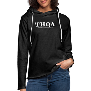 TH Sweat-shirt à capuche léger unisexe wt - charbon