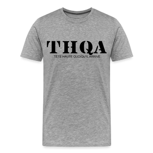 THQA T-shirt Premium  1 - gris chiné