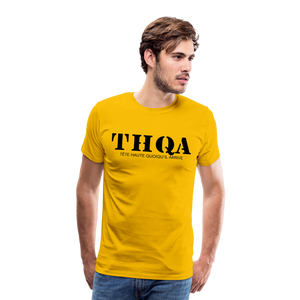 THQA T-shirt Premium  1 - jaune soleil