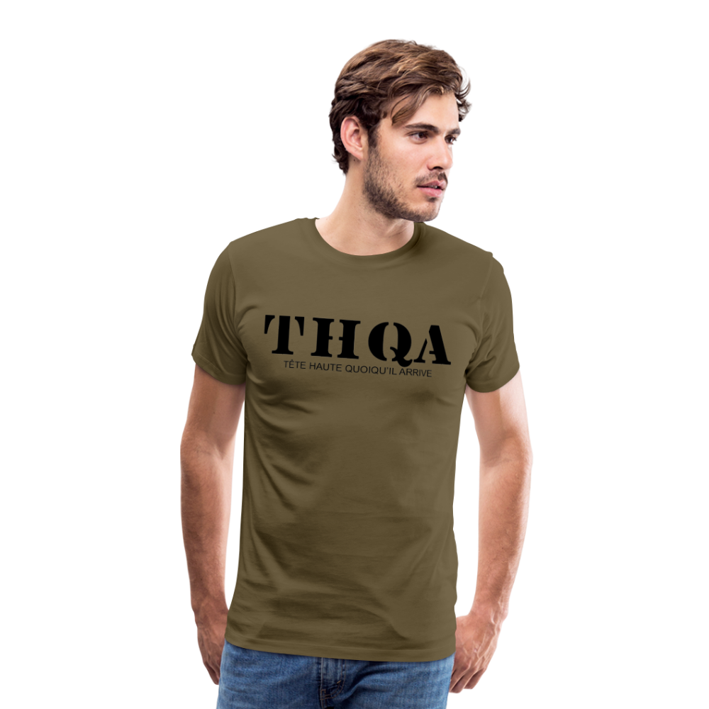 THQA T-shirt Premium  1 - kaki