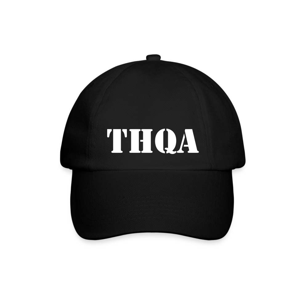 TH Baseball Cap WHITE - noir/noir