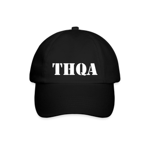 TH Baseball Cap WHITE - noir/noir