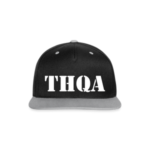 THQA Casquette Snapback contrastée WT - noir/gris