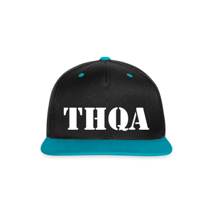 THQA Casquette Snapback contrastée WT - noir/turquoise