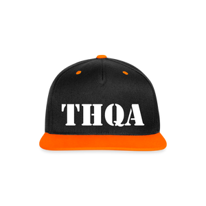 THQA Casquette Snapback contrastée WT - noir/orange néon