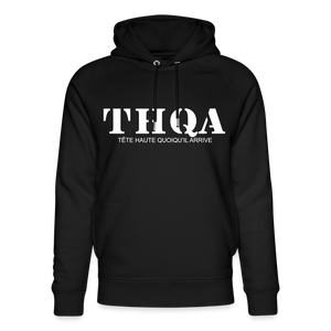 THQA Sweat à capuche bio Stanley & Stella unisexe blk - noir