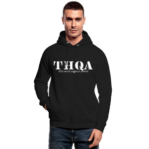 THQA Sweat à capuche bio Stanley & Stella unisexe blk - noir