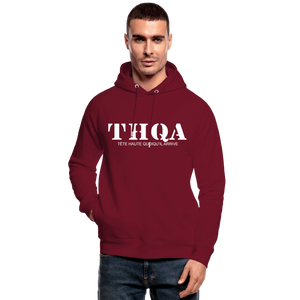 THQA Sweat à capuche bio Stanley & Stella unisexe blk - bordeaux