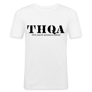 THQA T-shirt Gildan épais N1 MIL - blanc