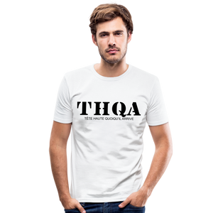 THQA T-shirt Gildan épais N1 MIL - blanc