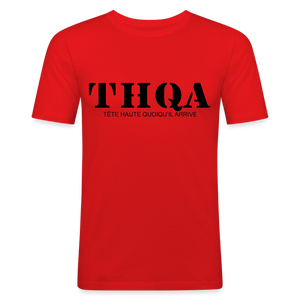 THQA T-shirt Gildan épais N1 MIL - rouge