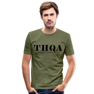 THQA T-shirt Gildan épais N1 MIL - vert kaki