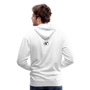 THqa Sweat-shirt à capuche Premium - blanc