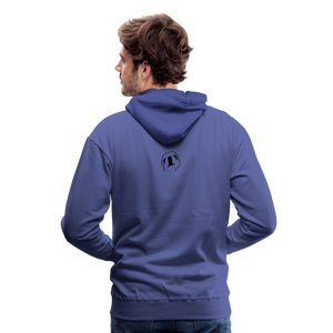 THqa Sweat-shirt à capuche Premium - bleu royal