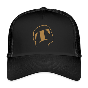 THQA Trucker Cap GOLD - noir/noir