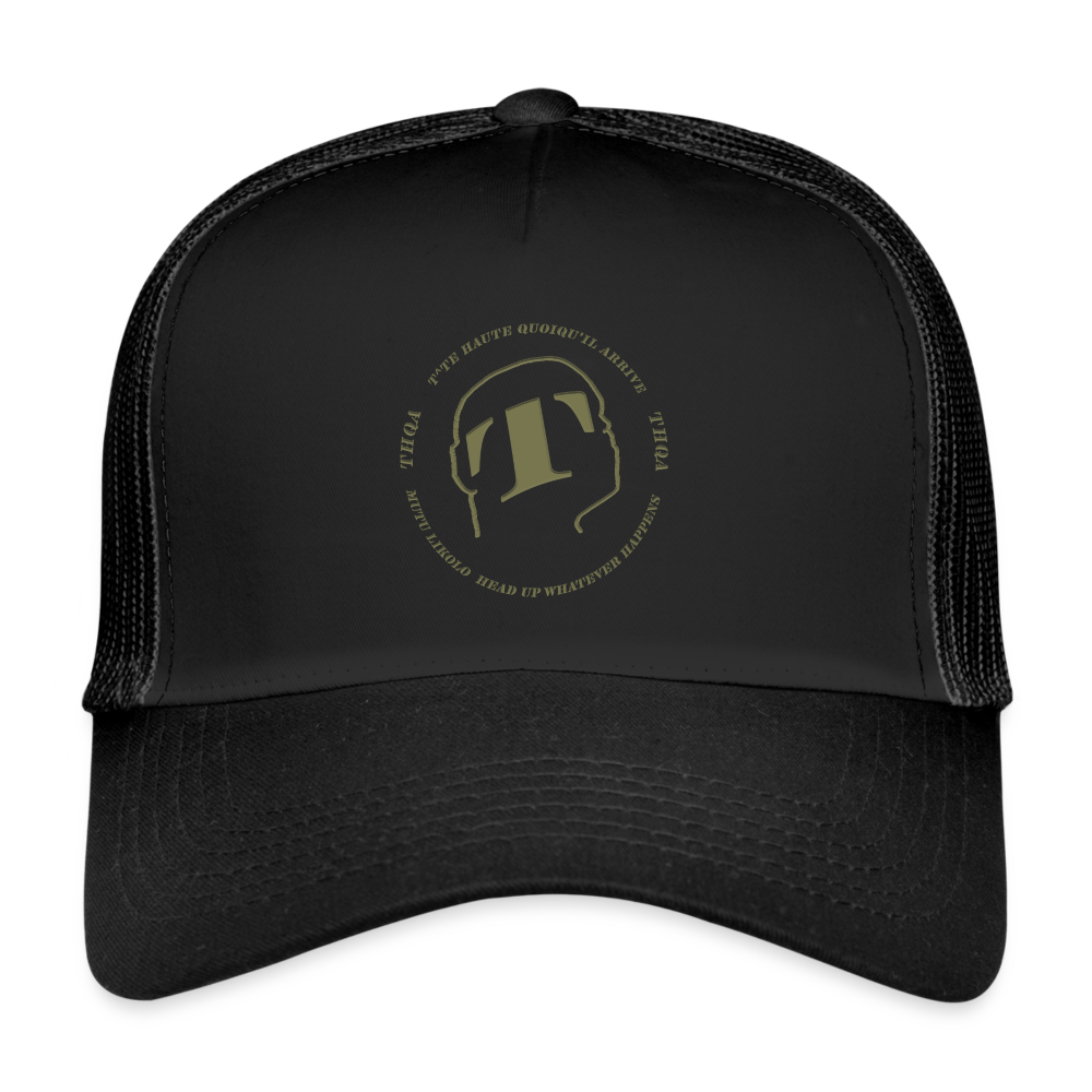 THQA Trucker Cap  LOGOFFI - noir/noir