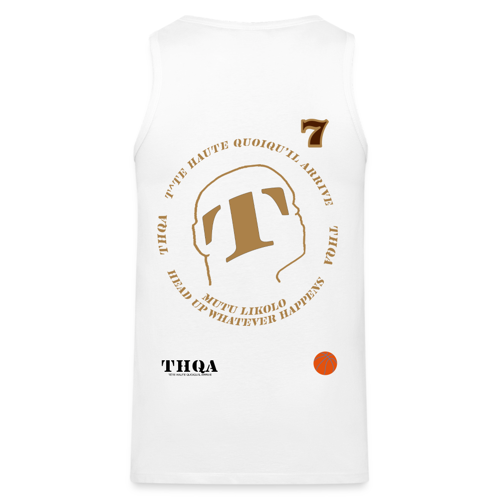 THQA basketball team Débardeur Premium 1 wt - blanc